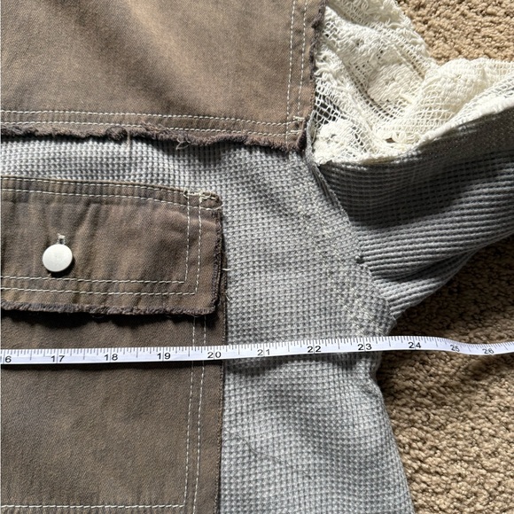 POL Brownish Button-Up Shirt/Shacket - Picture 9 of 9